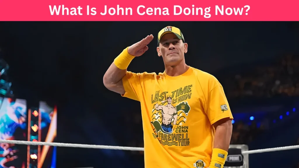 What Is John Cena Doing Now?