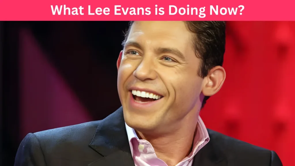 What Lee Evans is Doing Now?